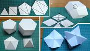 Geometry of faces and other models